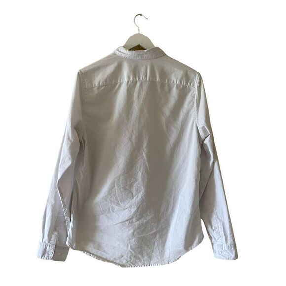 RVCA Men’s White Slim Fit That’ll Do Long Sleeves Button Down Dress SZ M #1103 - Picture 7 of 13